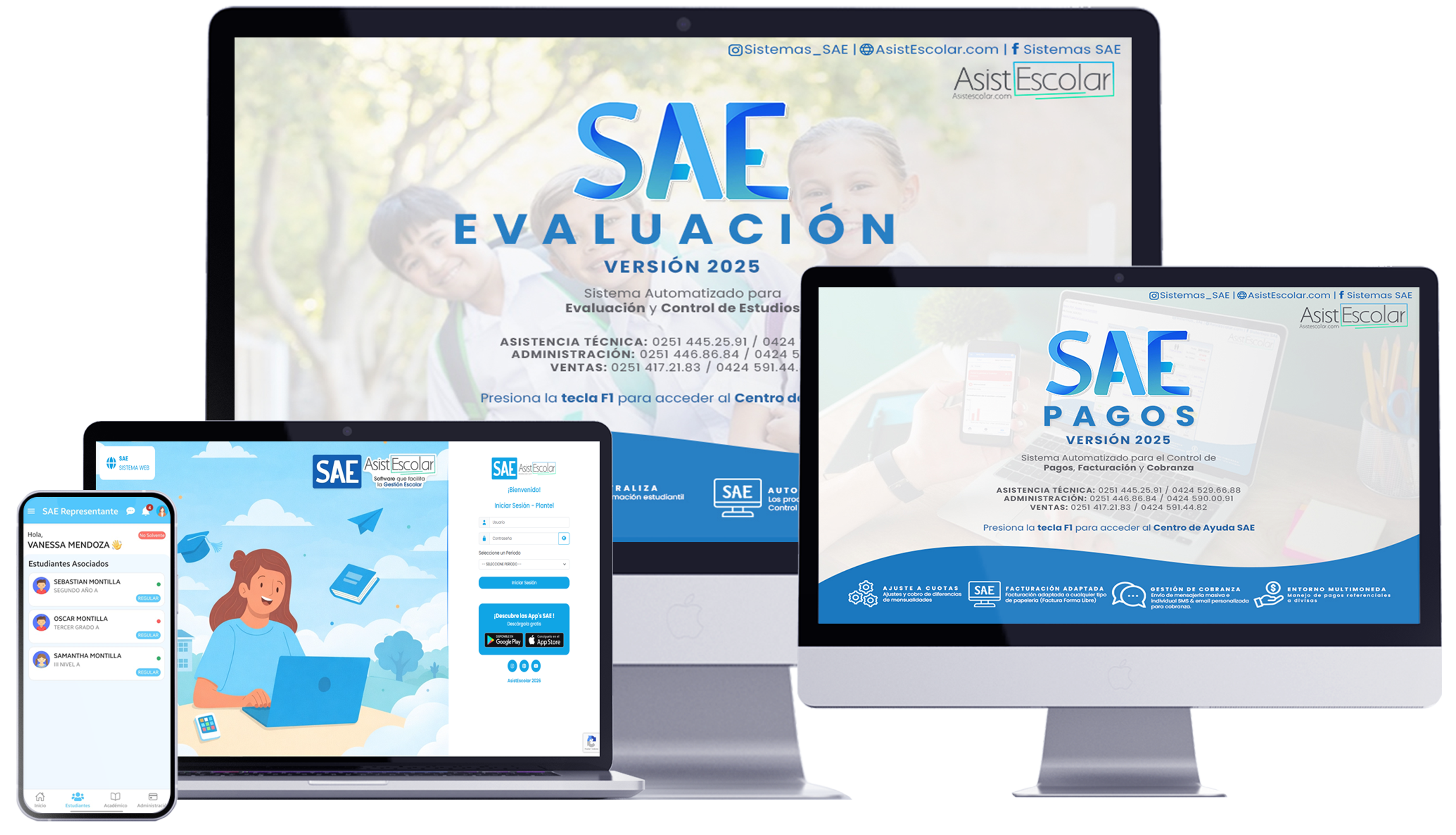 SAE disponible en múltiples dispositivos